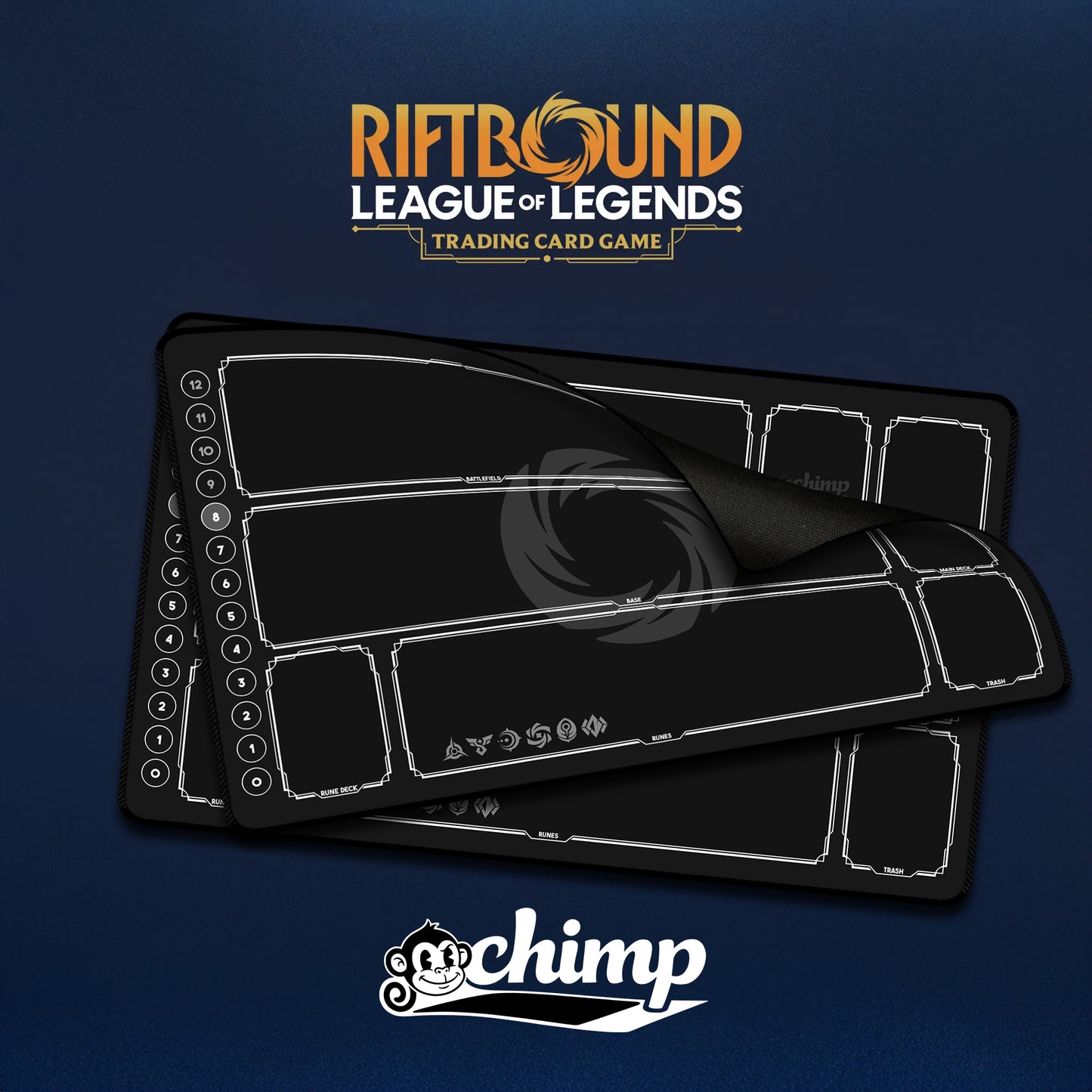 Blacked Out Riftbound Playmat