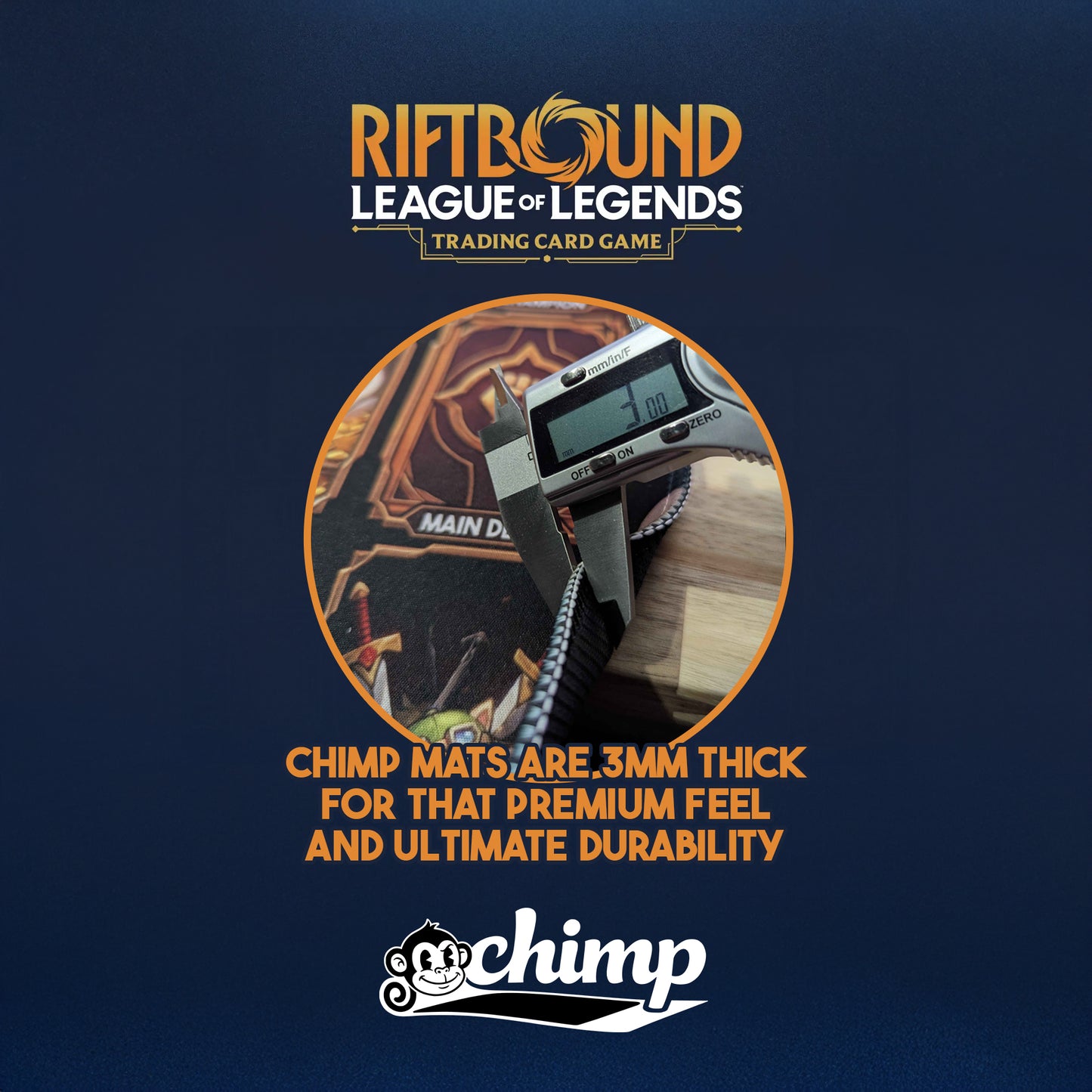 Draven Chimped Riftbound Playmat